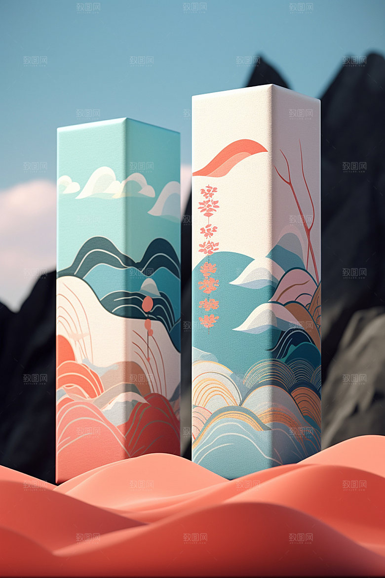 茶叶包装包装设计3D模型