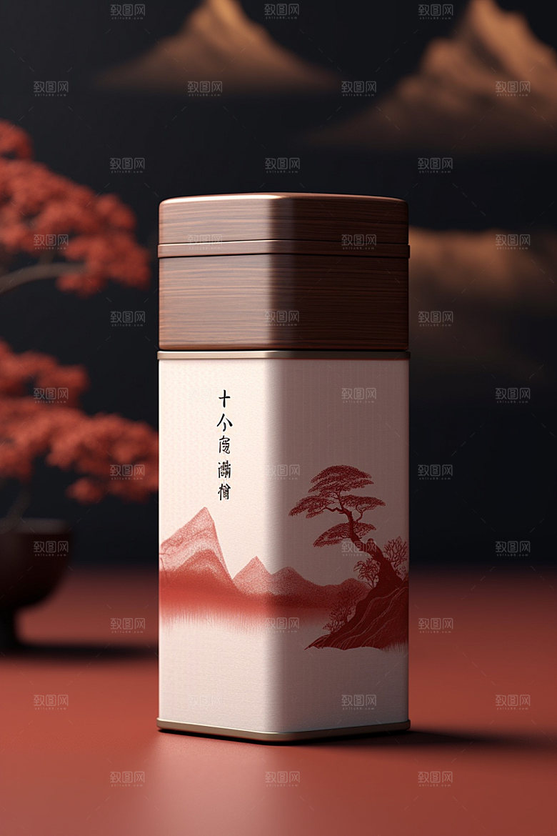 茶叶包装3D包装设计模型