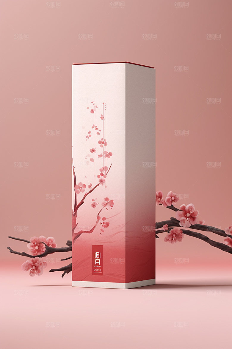茶叶包装立体茶叶罐模型