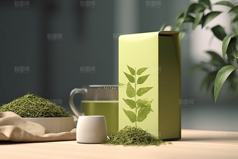 茶叶包装中式包装设计模型
