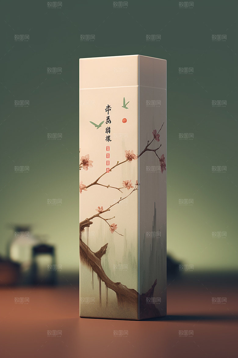 茶叶包装3D包装设计模型