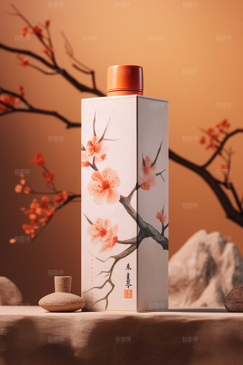 茶叶包装传统包装设计模型