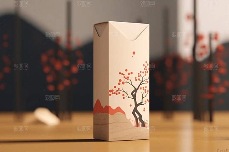 茶叶包装中式包装设计模型
