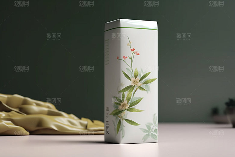茶叶包装3D中式模型