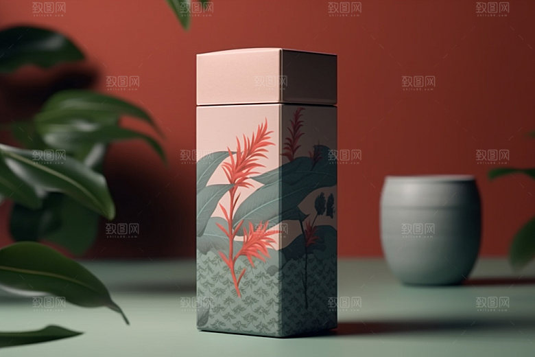 茶叶包装中式包装设计模型