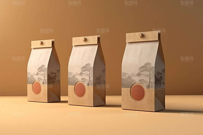 茶叶包装茶叶罐包装设计模型