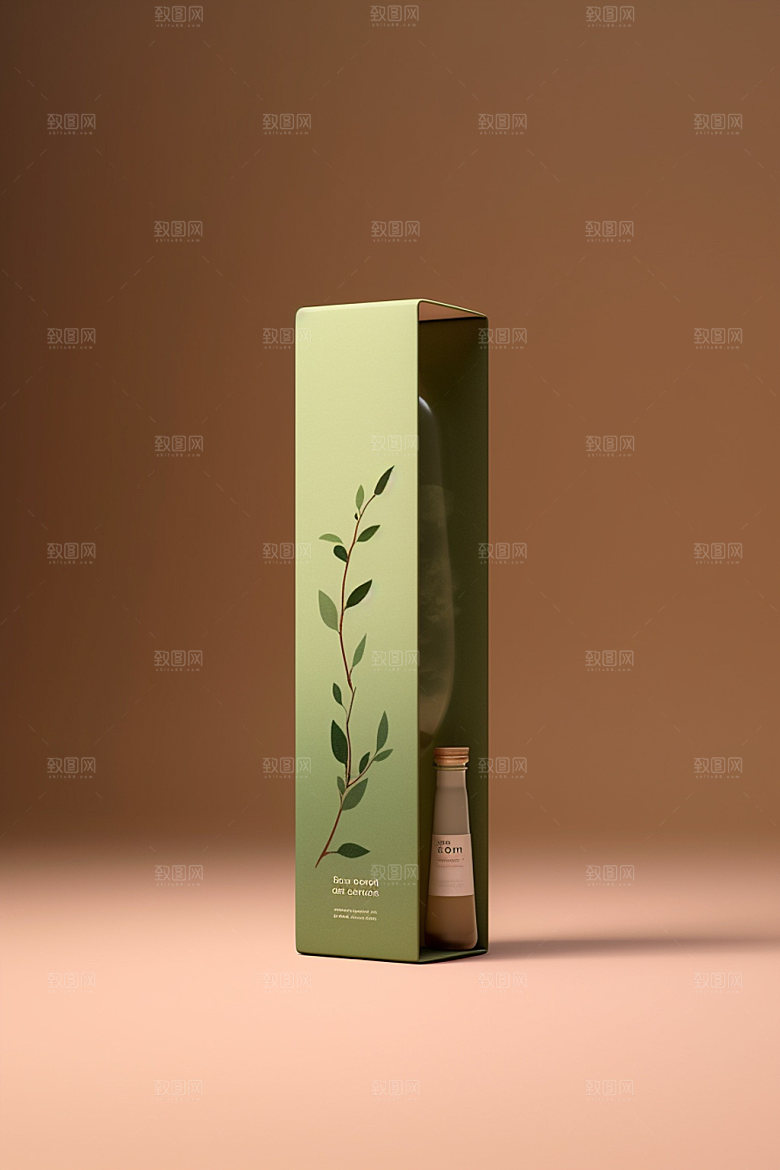 茶叶包装中国风传统模型