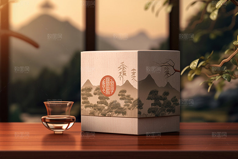 茶叶包装3D包装设计模型