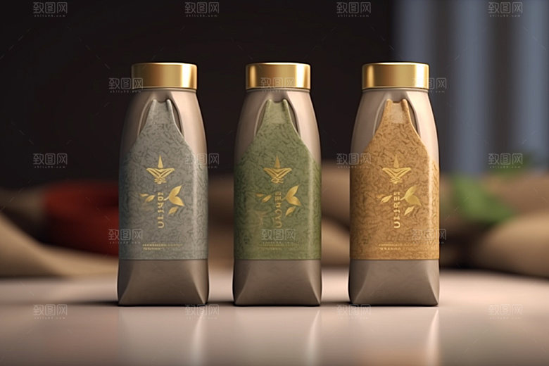 茶叶包装包装设计传统模型