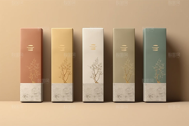 茶叶包装3D中式模型