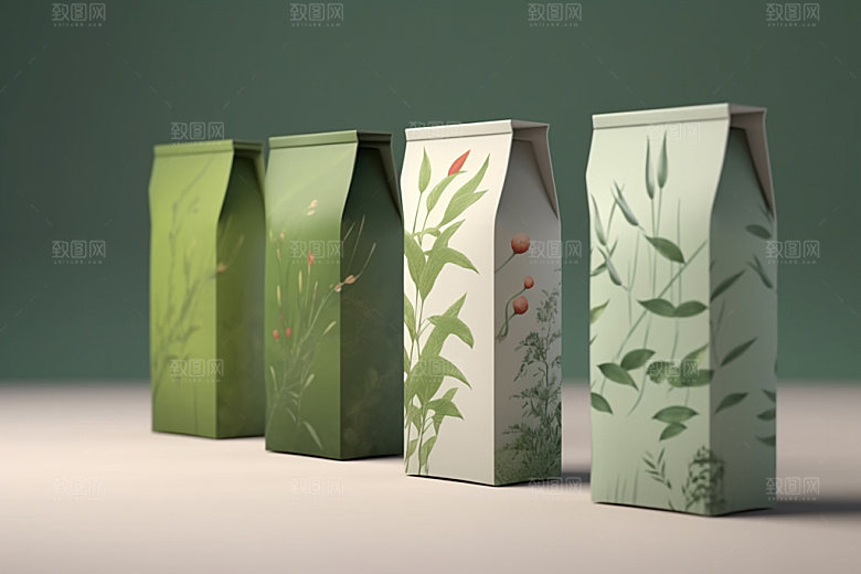 茶叶包装茶叶罐3D模型