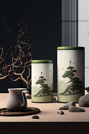 茶叶包装3D包装设计模型
