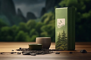 茶叶包装3D立体模型
