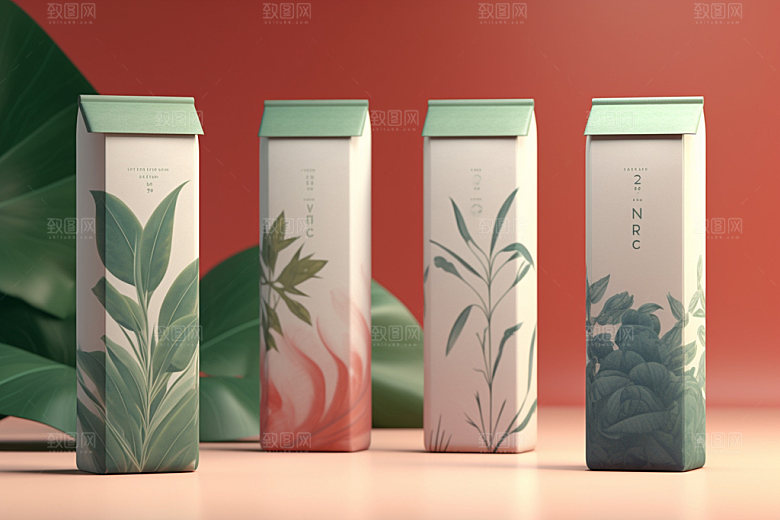 茶叶包装立体包装设计模型
