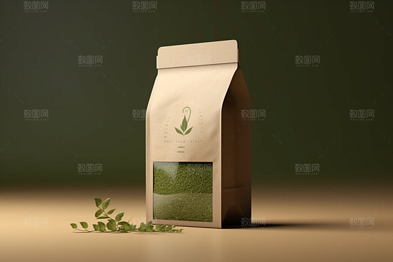 茶叶包装中式中国风模型