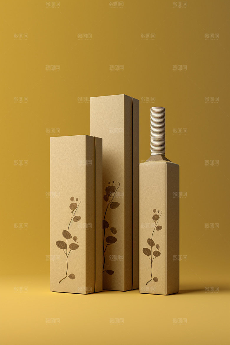 茶叶包装包装设计传统模型