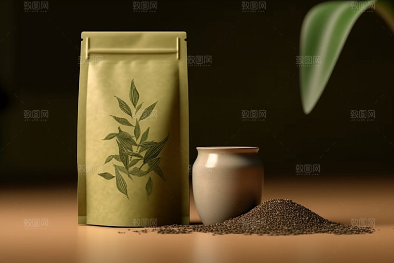 茶叶包装3D包装设计模型