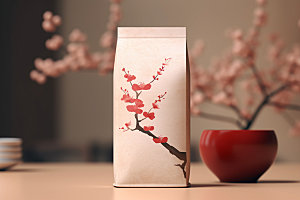 茶叶包装传统茶叶罐模型