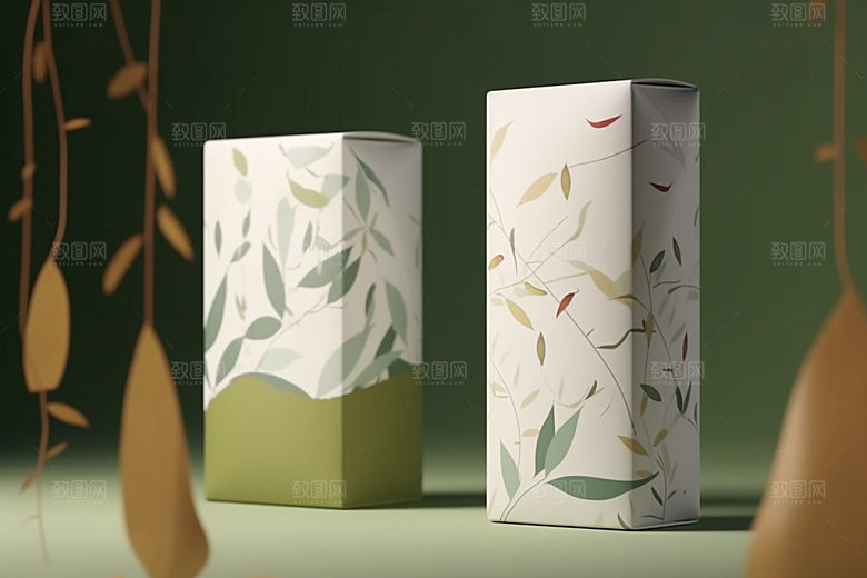 茶叶包装中国风3D模型