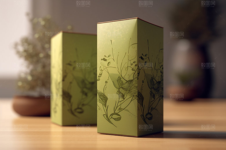 茶叶包装立体包装设计模型