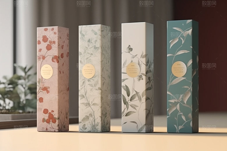 茶叶包装茶叶罐包装设计模型