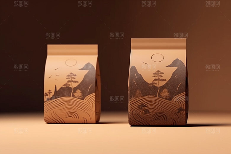 茶叶包装包装设计立体模型