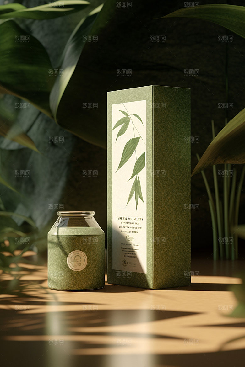 茶叶包装茶叶罐3D模型