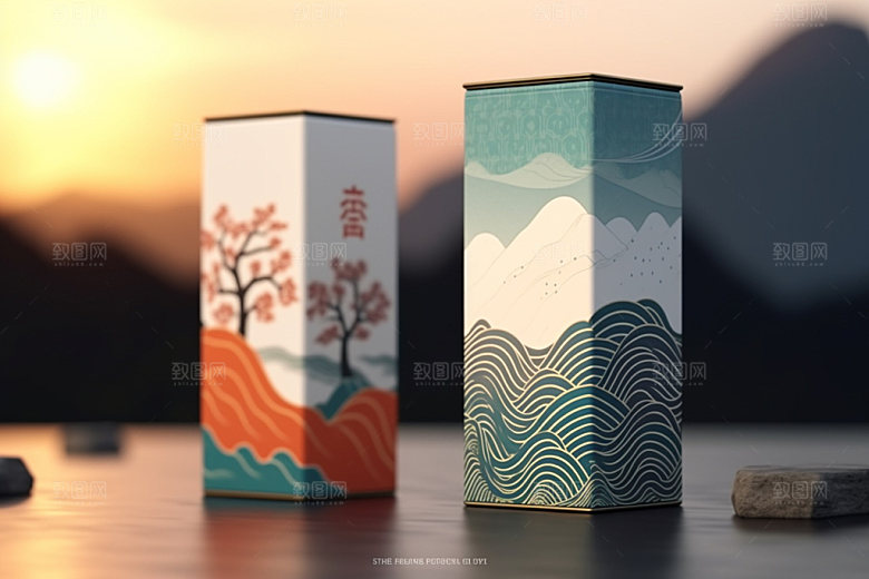 茶叶包装3D包装设计模型