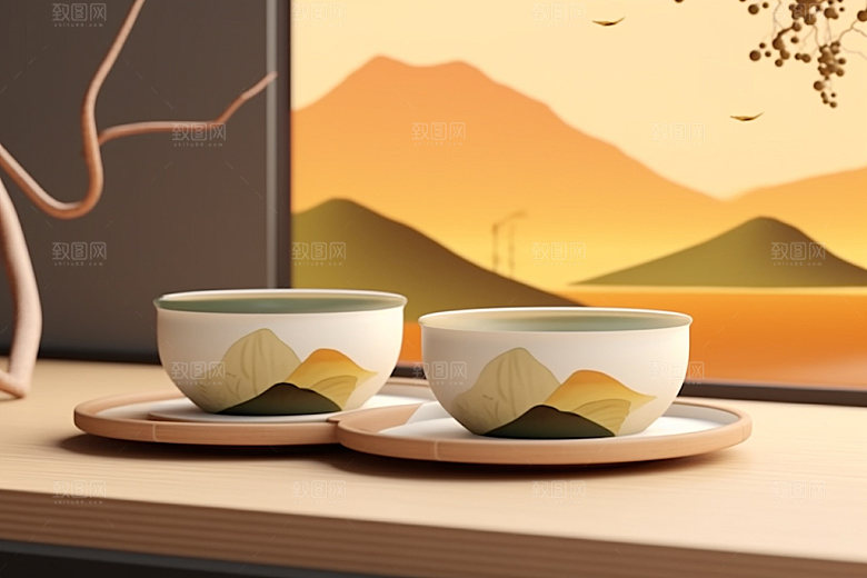 茶叶包装传统包装设计模型