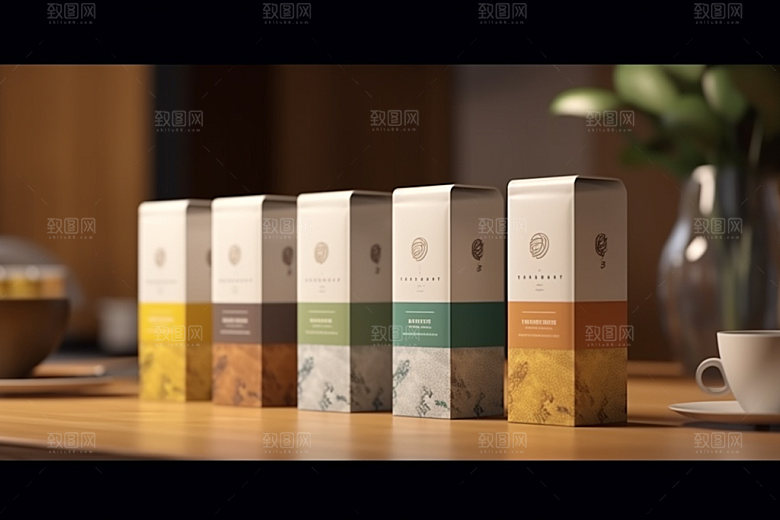 茶叶包装传统茶叶罐模型
