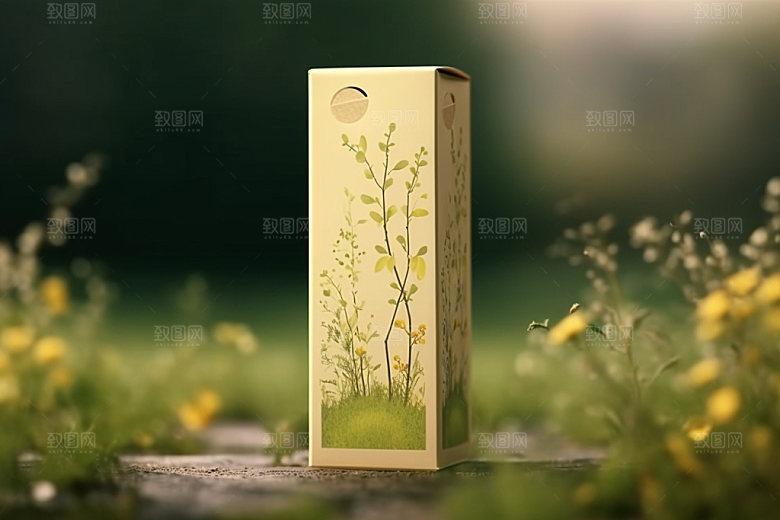 茶叶包装中国风传统模型