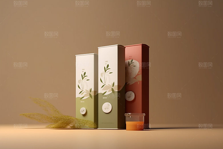 茶叶包装中式传统模型