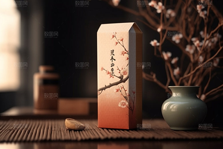 茶叶包装包装设计立体模型