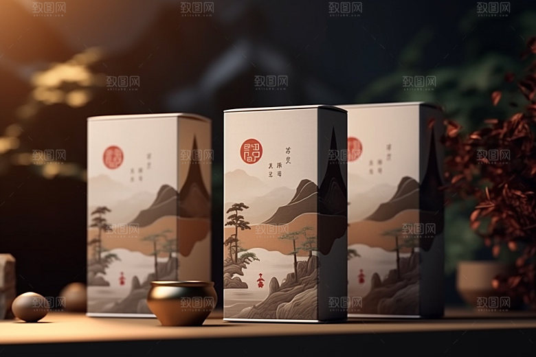 茶叶包装包装设计3D模型