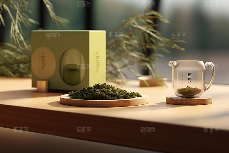 茶叶包装中国风包装设计模型