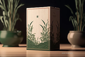 茶叶包装包装设计立体模型