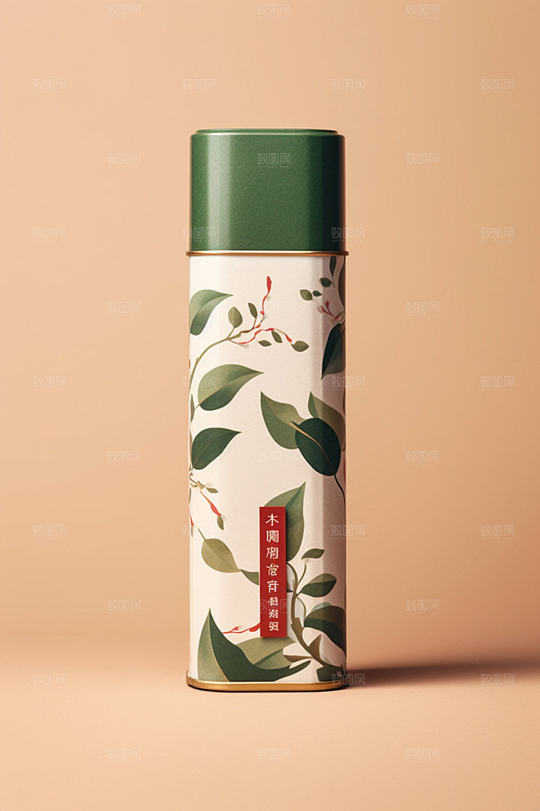 茶叶包装中国风传统模型