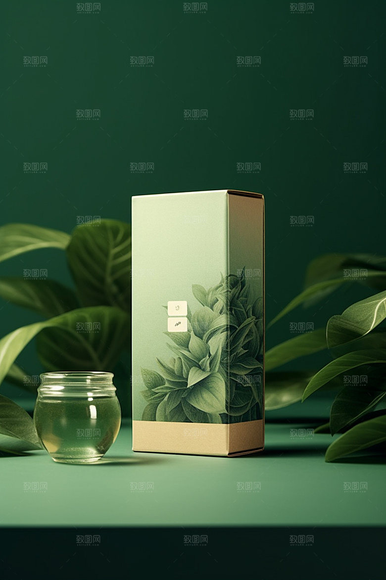 茶叶包装中国风3D模型