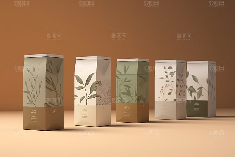 茶叶包装中式3D模型