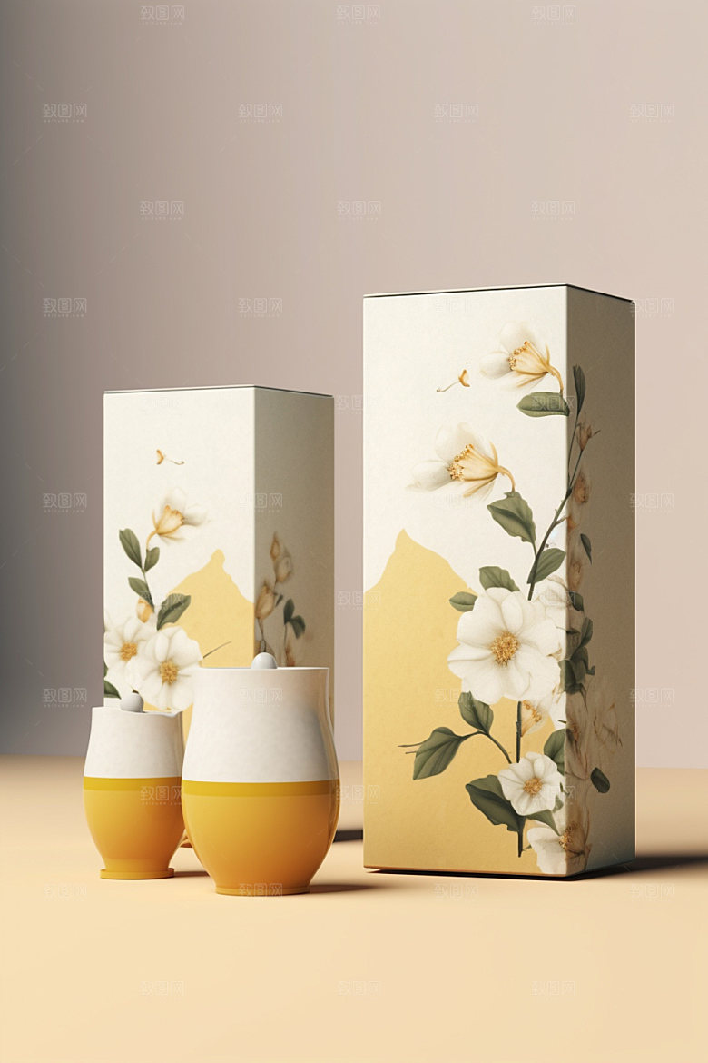茶叶包装包装设计立体模型