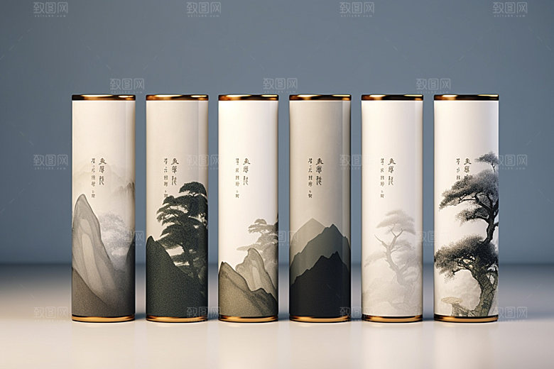 茶叶包装3D包装设计模型