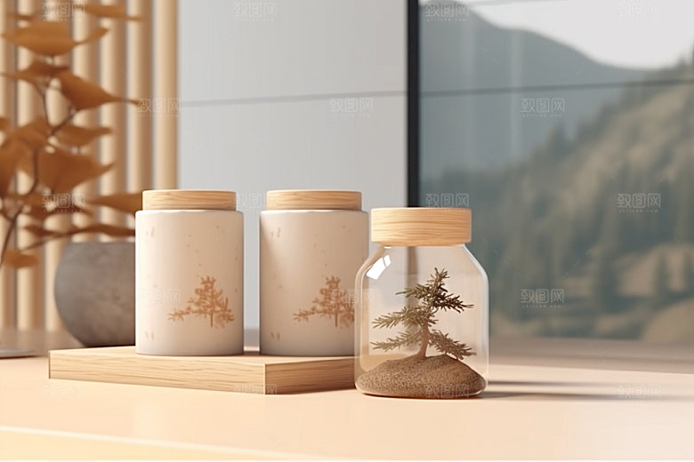 茶叶包装包装设计传统模型