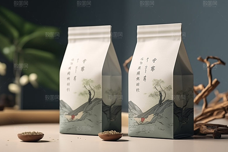 茶叶包装包装设计茶叶罐模型