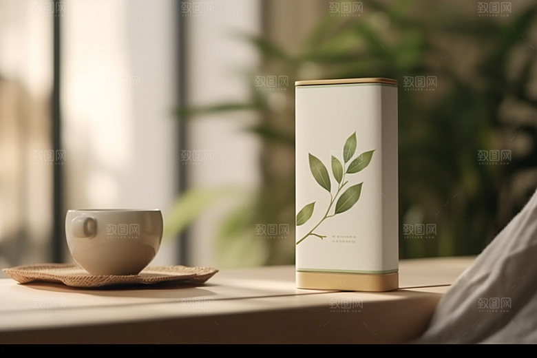 茶叶包装茶叶罐传统模型