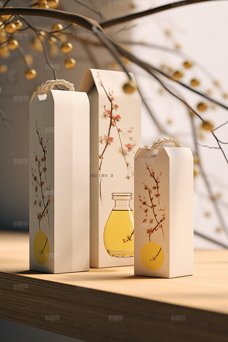 茶叶包装传统包装设计模型