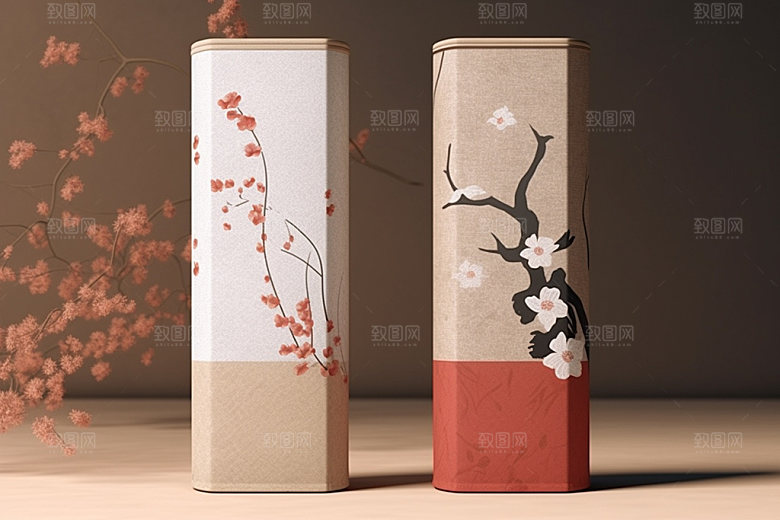 茶叶包装包装设计立体模型