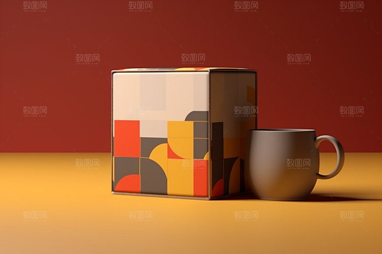 茶叶包装立体传统模型