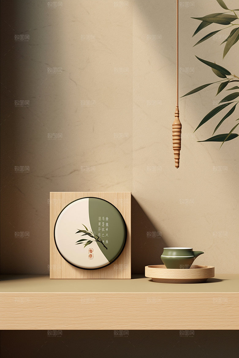 茶叶包装立体3D模型