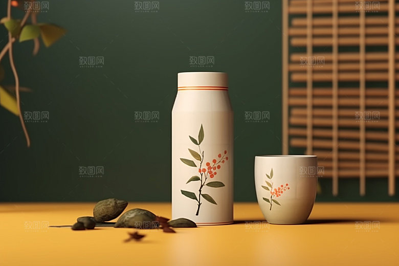 茶叶包装包装设计立体模型