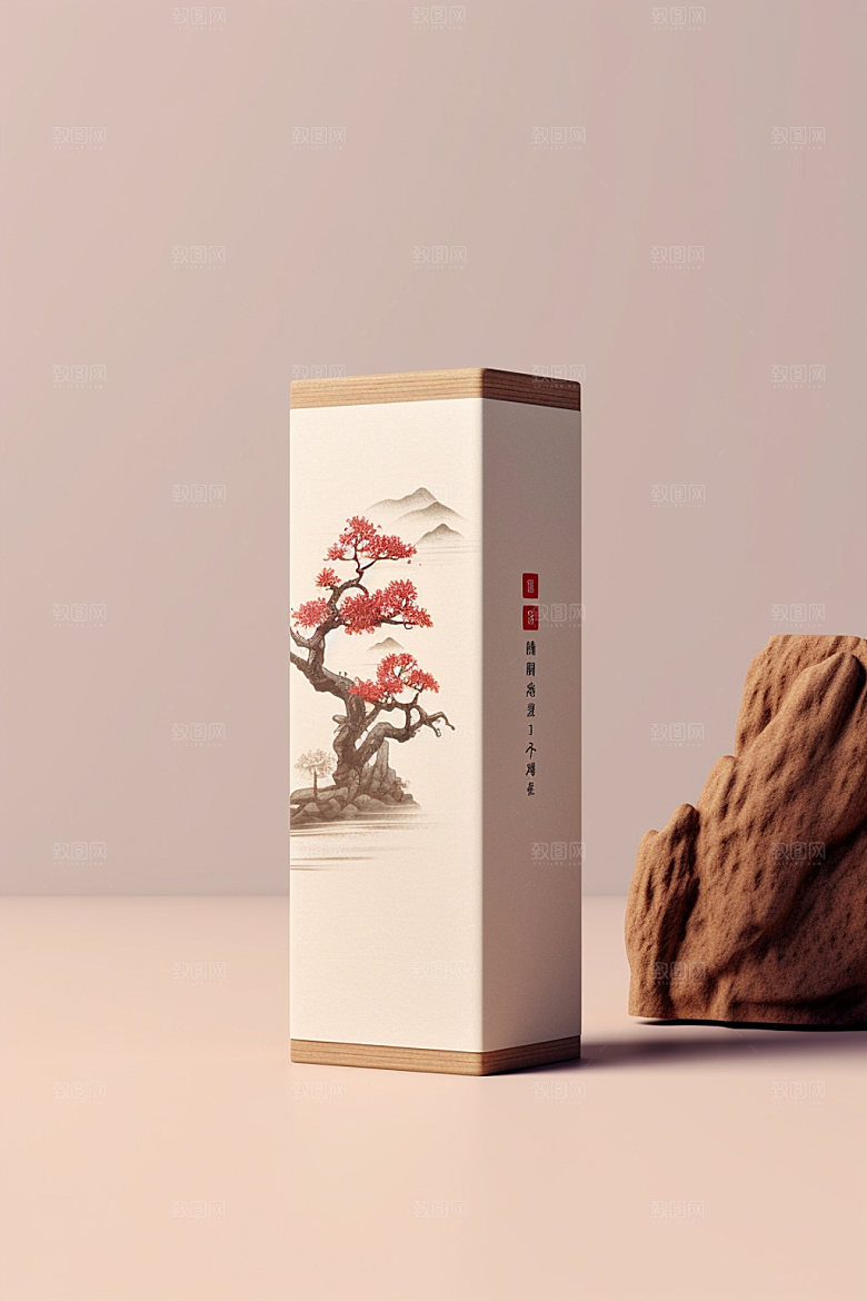 茶叶包装立体包装设计模型